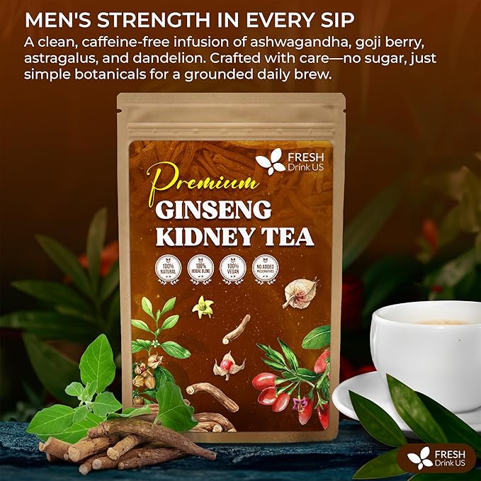 FreshDrinkUS, Premium Tea Herbal Loose Leaves, Tea for Tea Lovers, Loose Leaves Tea, Natural, Pure, Vegan
