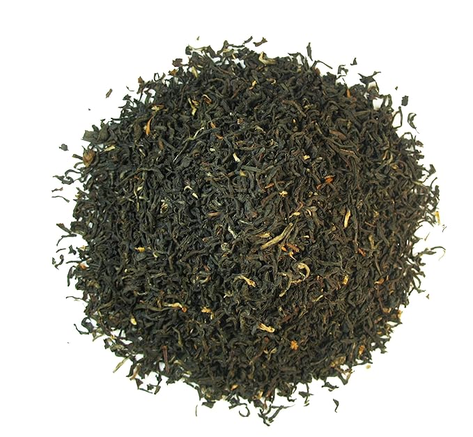 Greenhilltea, Organic Assam (TGFOP) Black teaWith Tippy and Flowery premium loose leaves tea packed in resealable zip lock foil bag 4 OZ
