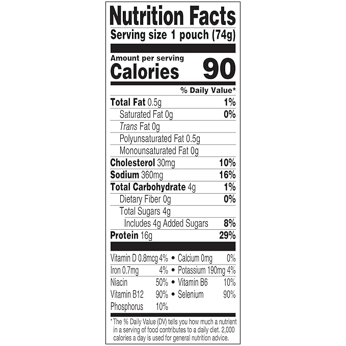 StarKist Tuna Creations Sweet and Spicy Pouch (2.6 oz - 1 Pack) Wild Caught, High Protein Shelf Stable Seafood, Gluten Free, Soy Free, No Draining, Ready to Eat for Salads and Sandwiches