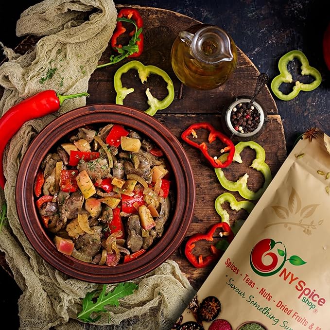 NY Spice Shop Ethiopian Berbere Spice Seasoning - 6 Ounce Ethiopian Berbere Spice Blend - Berber Spices - Spicy, Traditional Berber’s Mix for Ethiopia Food