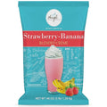 Angel Specialty Products, Blended Smoothie, 3-Pound Bag Instant Frappe Powder Mix, Strawberry Banana [3 LB] [34 Servings]