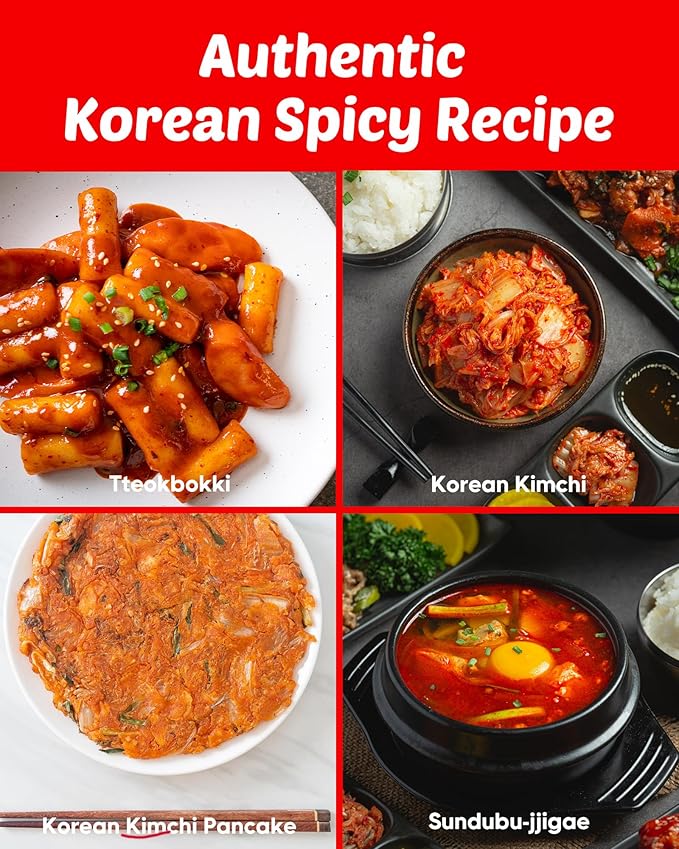 COELO Gochugaru Korean Chilli Flakes 3.52oz (100g) | Premium Korea Chilli Red Pepper Powder Coarse Flakes Seasoning for Korean Spice for Kimchi & Cooking K-Food | Vegan, NO MSG