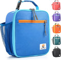 CaCTOUR Lunch Box Kids,Premium Insulated Lunchbox for Girls Boys,Soft Mini Cooler Bag Back to School Thermal Reusable Lunch Bag for Work School Picnic (Blue)