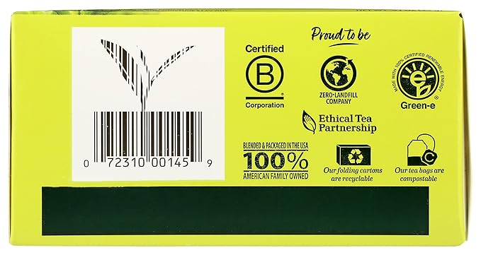 BigelowTea Green Tea With Lemon (Caffeinated), 20 Count