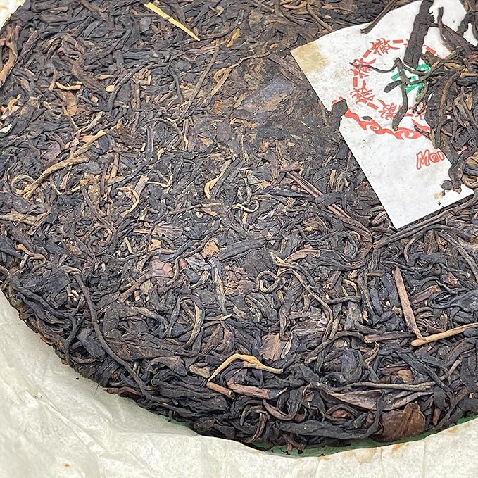 Pu-erh tea,2006,Mengsa,雲南普洱七子餅 Yunnan Pu'er Qizi Cake,357g,Raw