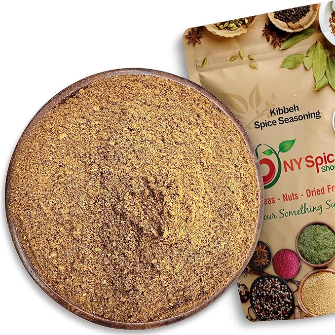NY SPICE SHOP Kibbeh Seasoning Mix - 6 Ounce Bulgur Kamouneh Spice Blend - Middle Eastern Spice Blend Flavors - Mediterranean Cooking Spices for Stuffed Meat