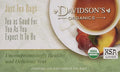 Davidson's Organics, Spiced Peach, 100-count Unwrapped Tea Bags