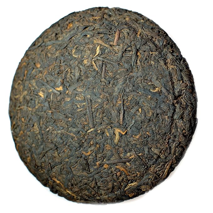 Jinglong Tea Factory - Puerh Tea No3 (40 Cups) Ripe Pu-erh Tea Mini Cake (3.6 Ounce)