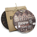 Compressed Ripe Pu-erh Tea Cake "Bru:ge Waffle" 7.1 ounce (200 g) Thick Taste