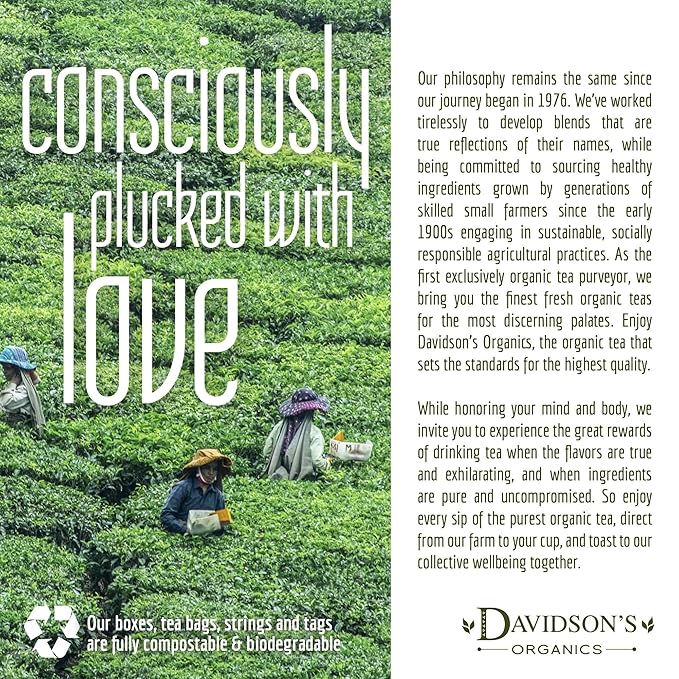 Davidson's Organics, Singell Darjeeling, Loose Leaf Tea, 16-Ounce Bag