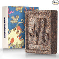 Jinglong Tea Factory - Puerh Tea Brick No19 - Premium Ripe Pu-erh Tea (3.6 Ounce/100g)