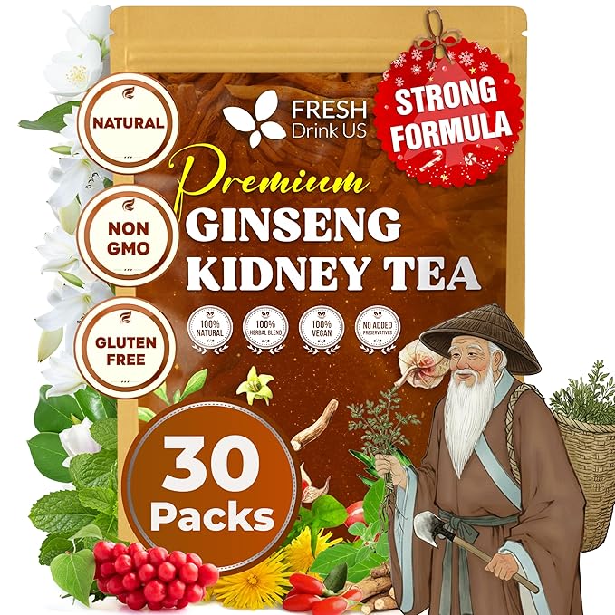 FreshDrinkUS, Premium Tea Herbal Loose Leaves, Tea for Tea Lovers, Loose Leaves Tea, Natural, Pure, Vegan