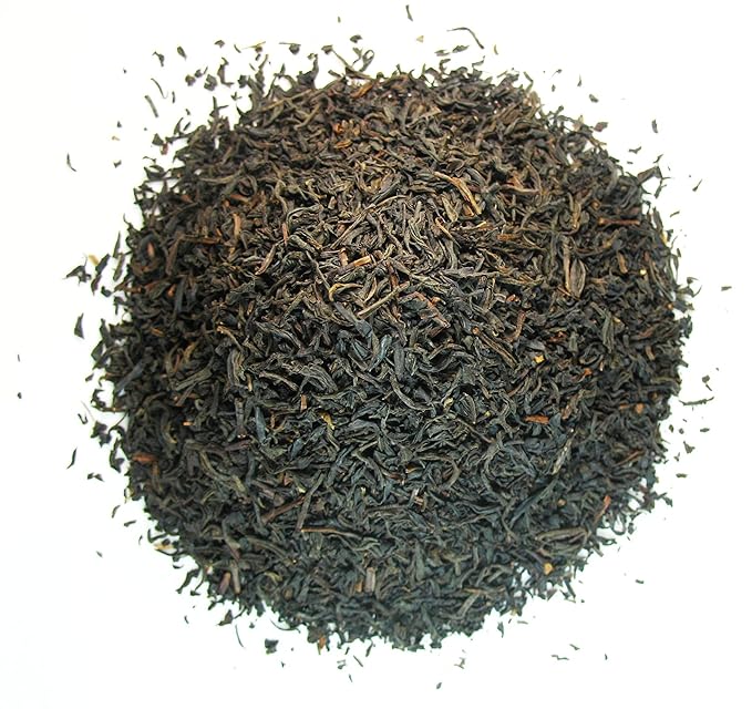 Greenhilltea Keemun Tea 4 OZ, organic black tea from China, celebrated for its rich flavor, smooth character, and versatility as a hot or iced beverage.