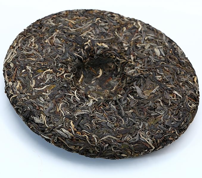 Yunnan Pu'er Tea, 357 Grams, Raw (Gua Feng Zhai) Raw PU'ER, Aged Fermented Puerh Tea, Chinese Sheng Black Tea for Daily Drink and Gift