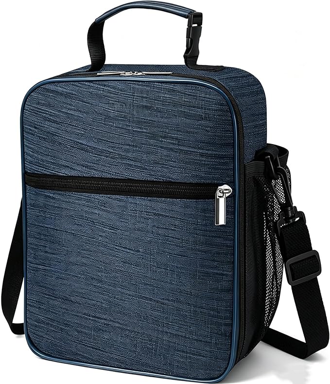 ZM-YOUTOO Lunch Box for Men - Reusable Lunch Bag Men Adult Women- Insulated Small LunchBox