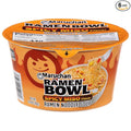 Maruchan Ramen Bowl, Spicy Miso Flavor – Japanese-Style Instant Noodle Soup, Microwaveable Easy Meal for Busy Families – 3.39 Oz. (6 Pack)