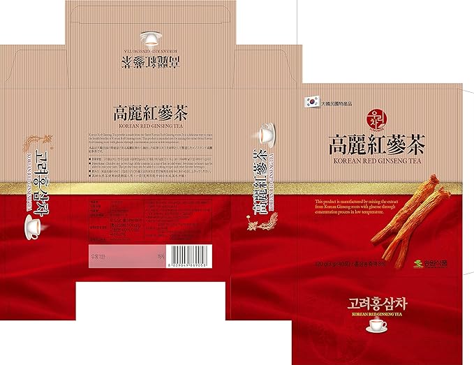 Songwon Korean Red Ginseng Tea 120g 40T Bags