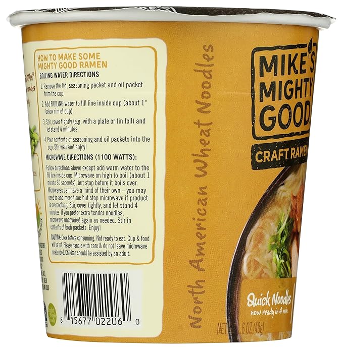 Mike's Mighty Good Ramen Soup, Chicken, 1.6 Oz
