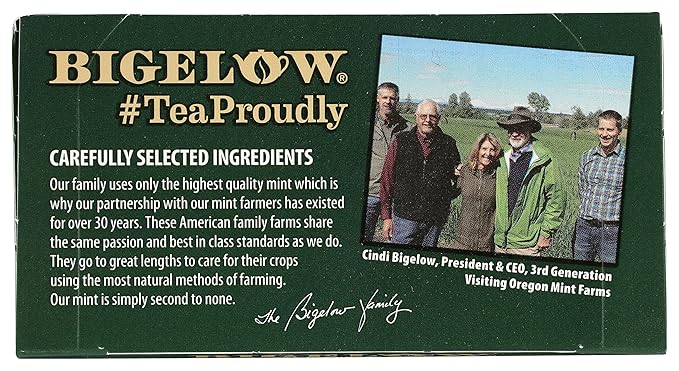 Bigelow Tea Green Tea with Mint, 20 ct