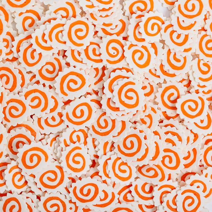 Ramen Eats Dehydrated Fish Cake Narutomaki Noodle Topping 3 OZ (Big Version)