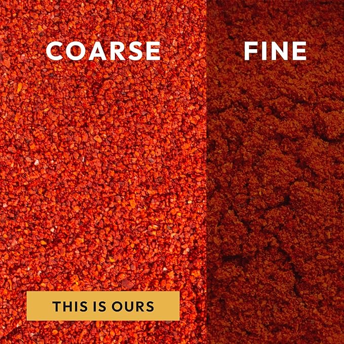 East and Else Gochugaru, Korean Red Chili Pepper Flakes, Coarse Grind for Kimchi, 1.1 LB (500g) Bulk Resealable Bag, Premium 100% Sun-Dried Chili Powder for Stews, Chili Oil, and Asian Cooking