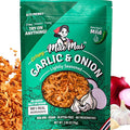 MaeMai Crispy Onion Garlic Flakes (MILD) – Light Heat Crunchy Fried Onion & Garlic, Ramen Rice & Salad Topping, Gluten Free, Vegan, 3.17 oz (90g) – Bag