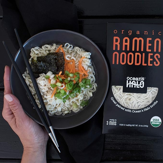 Ocean's Halo, Organic Ramen Noodles, Vegan, USDA Organic, 8.4 Ounce