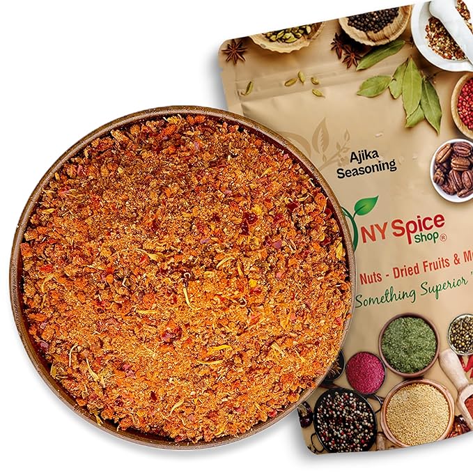 NY Spice Shop Ajika Seasoning - 6 Ounce Natural Blend of Delicious Spices and Seasonings for Grilled Chicken, Georgian Traditional Chicken and Cooking
