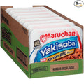 Maruchan Yakisoba, Korean BBQ Flavor – Stir-Fried Japanese Instant Ramen Noodles, High Protein Microwavable Meal – 4.12 Oz. (8 Pack)