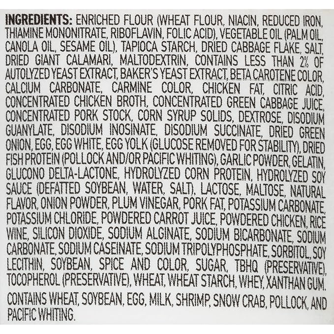 Nissin Cup Noodles Ramen Noodle Soup, Seafood, 2.68 Ounce (Pack of 6)