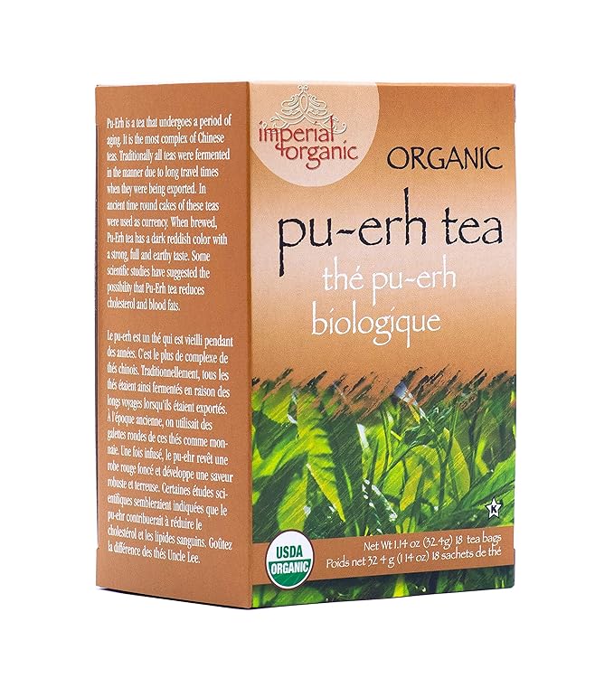 Uncle Lee's: Organic Imperial Pu-erh Tea, 18 ct (6 pack)