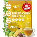 FreshDrinkUS, Dried Corn Silk 20oz | Premium Whole Corn Silk for Tea & Herbal Infusions | Naturally Air-Dried, Non-GMO, Caffeine-Free | Perfect for Daily Herbal Tea, DIY Blends & Natural Brewing