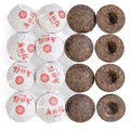 Tealyra - Pu Erh Menghai - Ripe Tuo Cha Mini Cakes - Puerh Tea - Individually Wrapped - 8-ounce (37-39pcs)