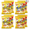 [OTTOGI] Ppushu Ppushu Korean Ramen Snack Variety Pack, Crush to Eat Noodle,BBQ, Bulgogi, Grilled Chicken, Spicy Rice Cake Flavors, 3.17oz (90g) x 8 Pack,Crunch & Shake Noodle Snack